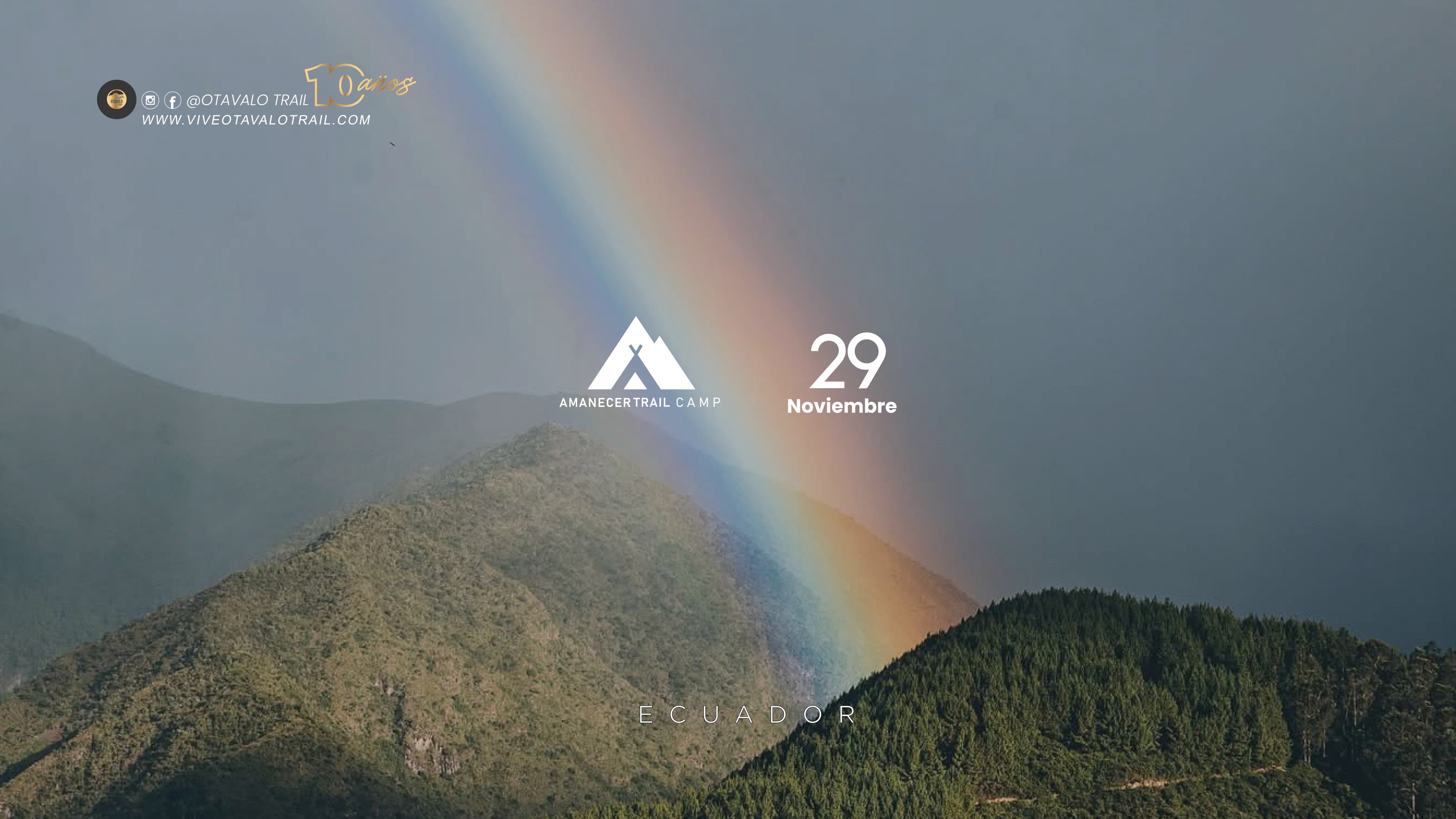 Amanecer TrailCamp Zuleta 2026